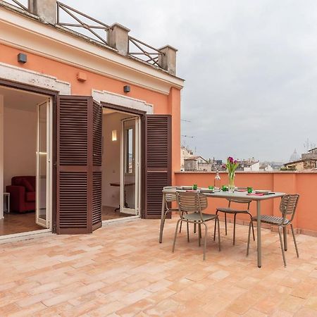 Apartment With Terrace In Via Del Pellegrino - FromhometoРим Екстер'єр фото